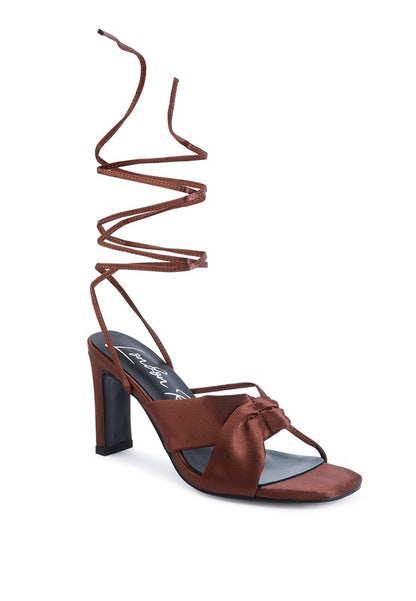 Chic Ruched Sandals