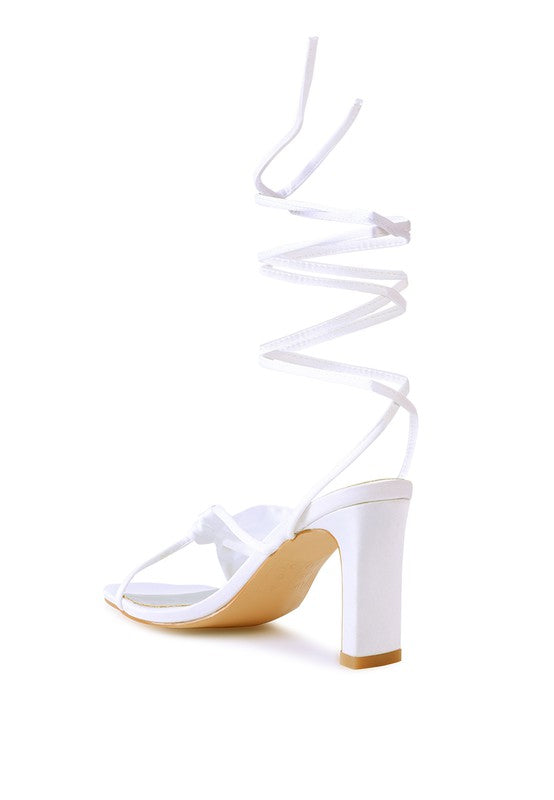 Chic Ruched Sandals