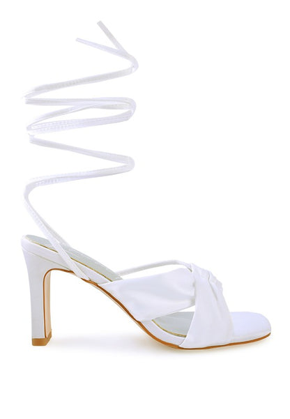 Chic Ruched Sandals