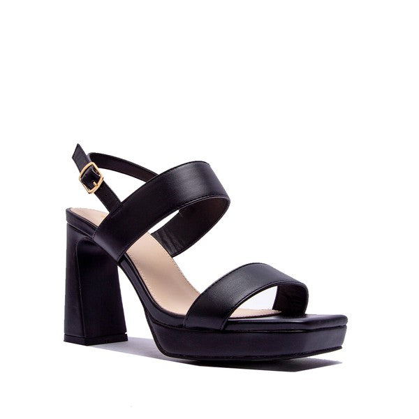 Minimalist Two-Band Strap Sandal – Timeless Elegance & Versatility