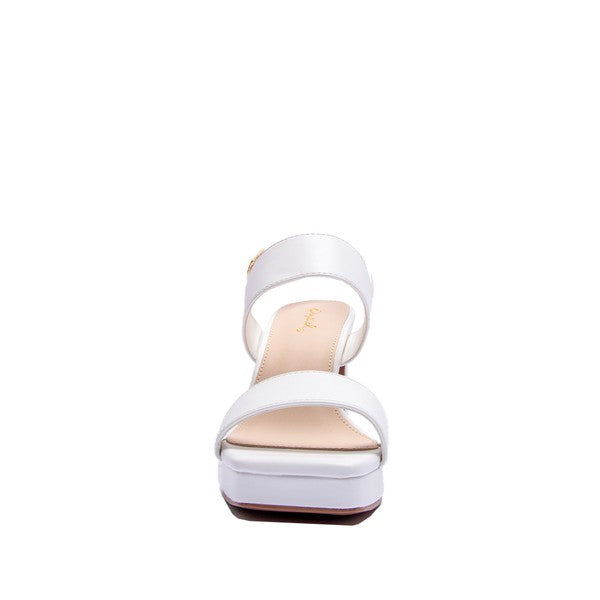 Minimalist Two-Band Strap Sandal – Timeless Elegance & Versatility