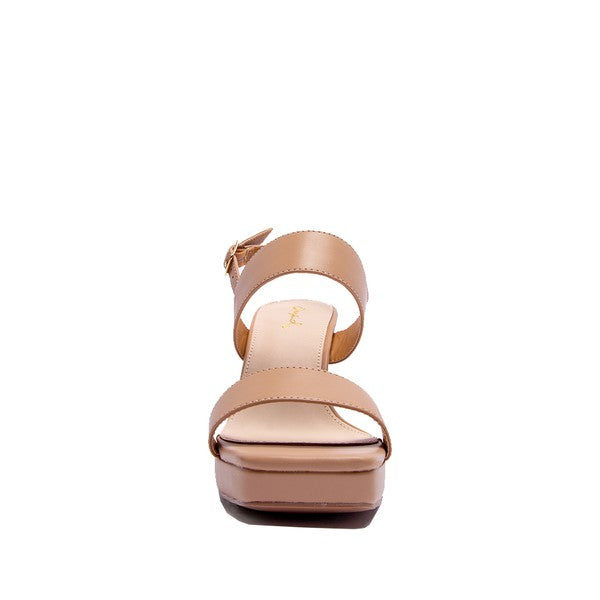 Minimalist Two-Band Strap Sandal – Timeless Elegance & Versatility