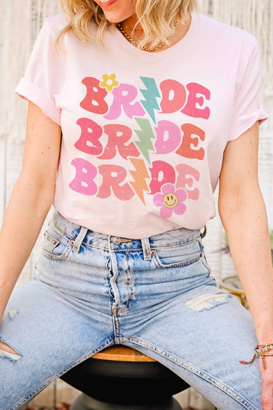 BRIDE Graphic Tee – Stylish & Comfortable Bridal Essential