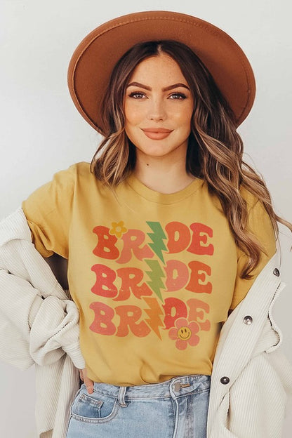 BRIDE Graphic Tee – Stylish & Comfortable Bridal Essential