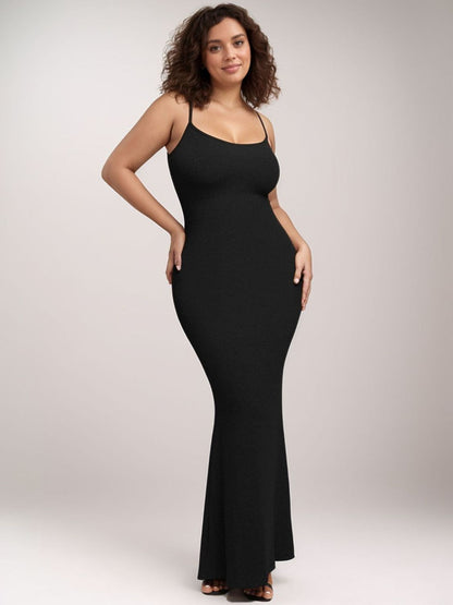 Basic Bae Built-In Shapewear Sleeveless Maxi Dress – Comfortable & Flattering