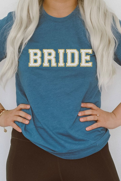 Bride Faux Chenille Graphic PLUS Tee