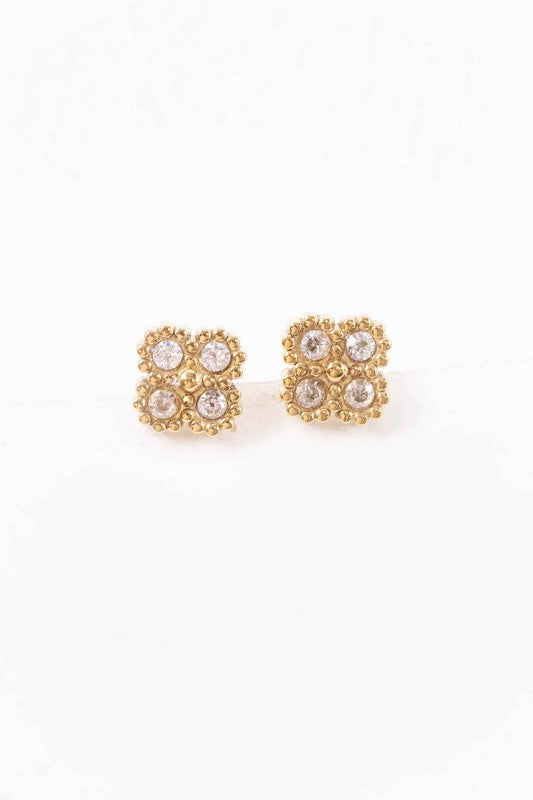 Quad Stud Earrings – Elegant Minimalism