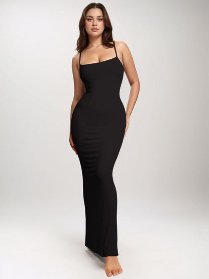 Basic Bae Built-In Shapewear Sleeveless Maxi Dress – Comfortable & Flattering