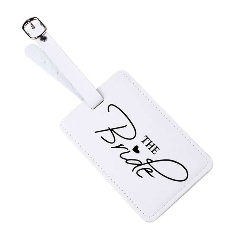 Bride & Groom Luggage Tags – Perfect for Honeymoon & Wedding Travel