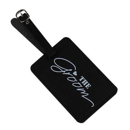 Bride & Groom Luggage Tags – Perfect for Honeymoon & Wedding Travel