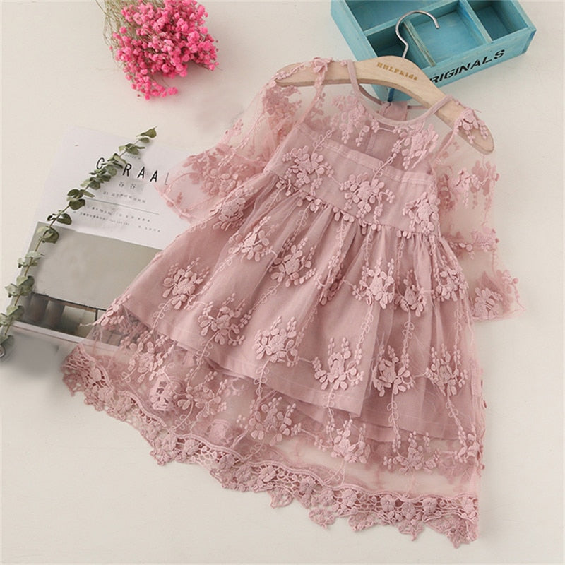 Formal Lace Flower Girl Dress