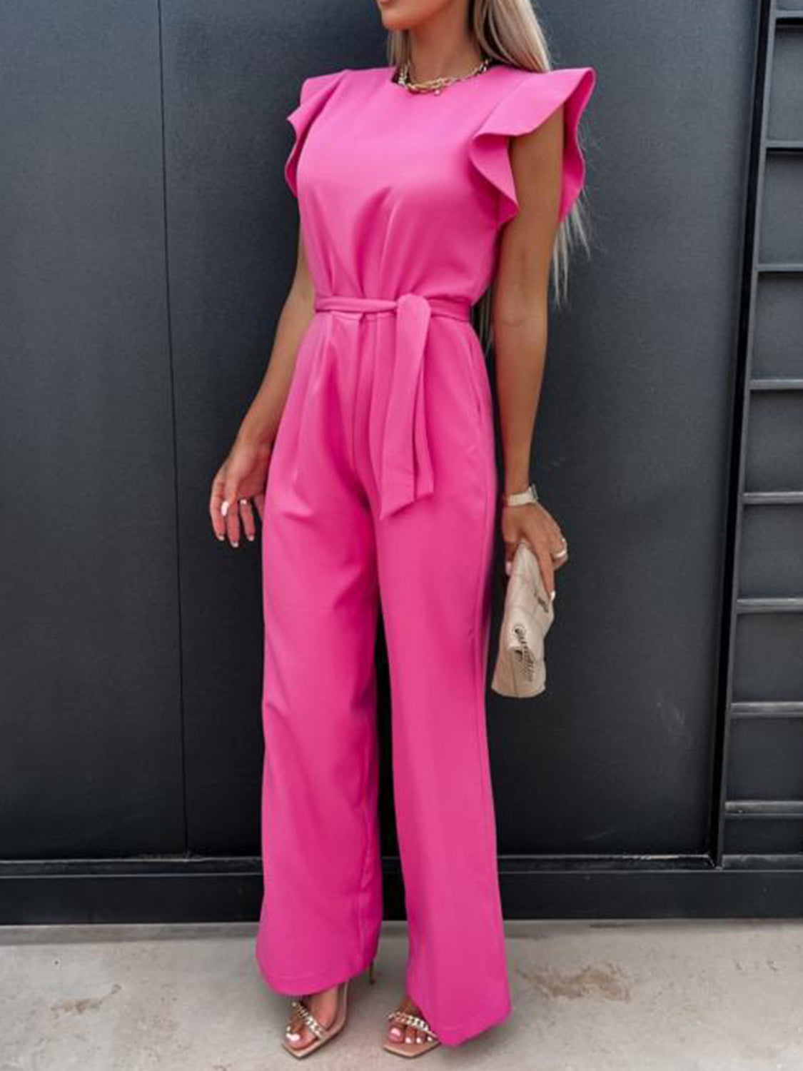 Mackenzie Ruffled Jumpsuit