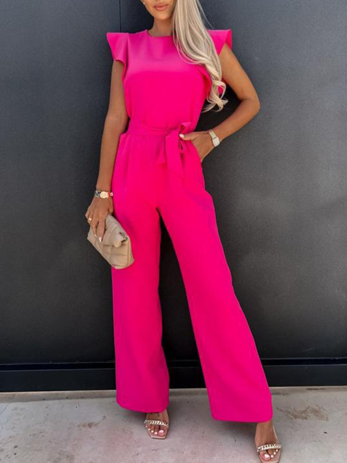 Mackenzie Ruffled Jumpsuit