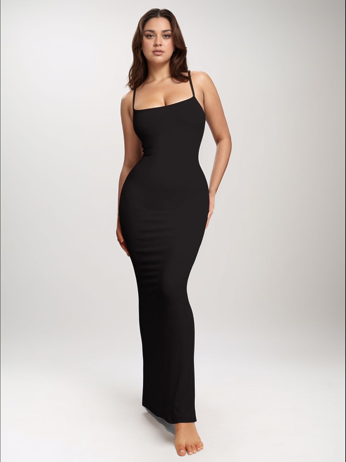 Basic Bae Built-In Shapewear Sleeveless Maxi Dress – Comfortable & Flattering