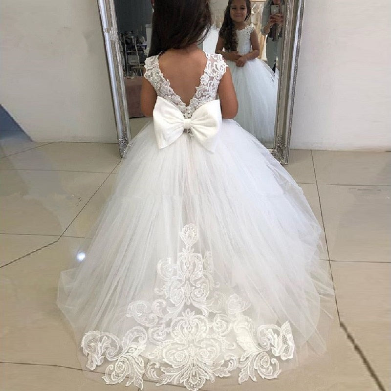 Cute Flower Girl Dress – Perfect for Weddings & Special Occasions