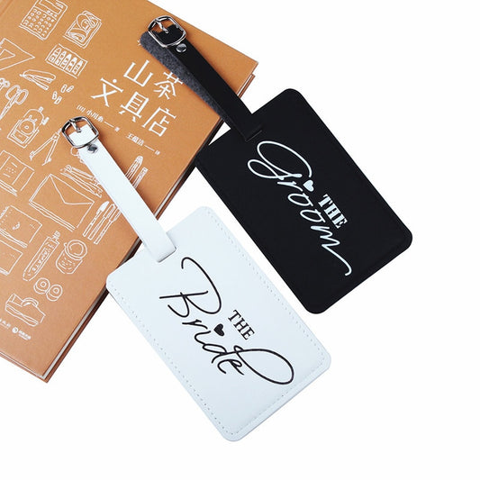 Bride & Groom Luggage Tags – Perfect for Honeymoon & Wedding Travel