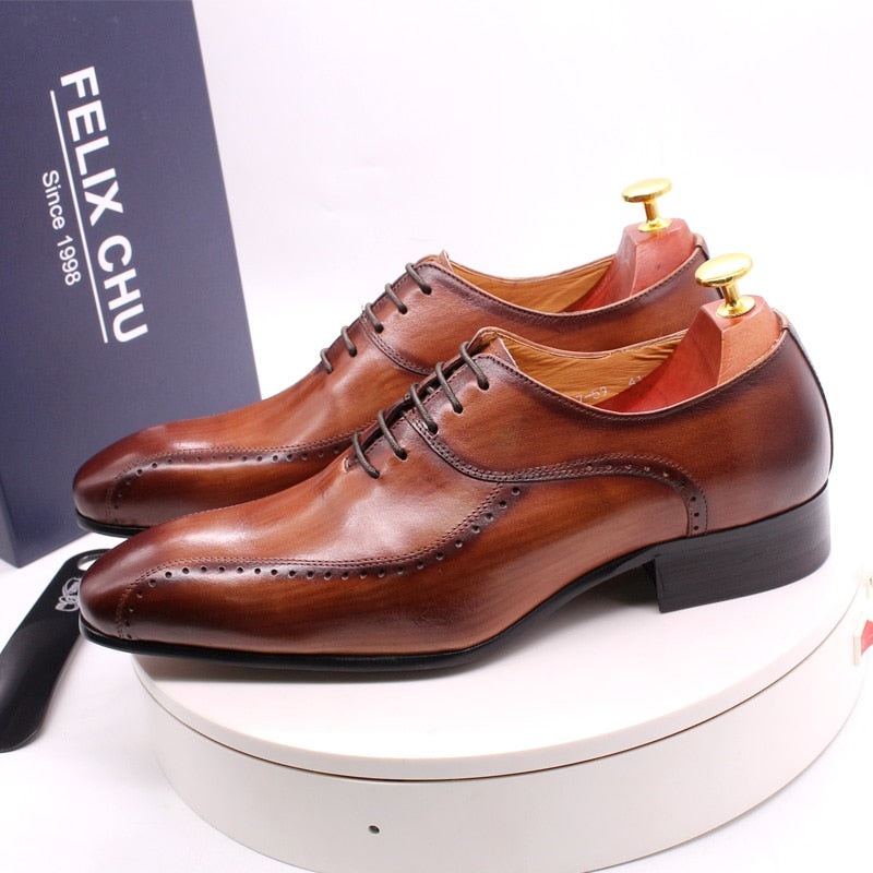 High Quality Mens Formal Shoes Leather Luxury